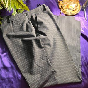 📌Elegant - Classy Blue Pinstripe Dress Pants